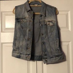 Merona denim vest